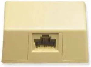SURFACE MOUNT JACK 8P8C IVORY