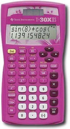Texas Instruments TI-30X IIS Scientific Calculator - Pink