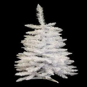 Vickerman 18408 - 3.5' x 26" Sparkle White Spruce Christmas Tree (A104135)
