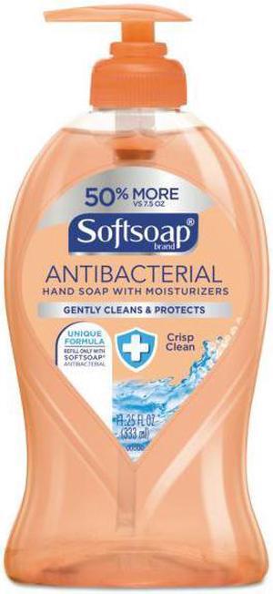 Antibacterial Hand Soap, Crisp Clean, 11 1/4 oz Pump Bottle 44571EA