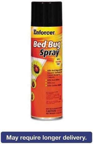 Bed Bug Spray, 14 Oz Aerosol, For Bed Bugs/dust Mites/lice/moths, 12/carton