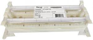 ICC INT'L CONN & CABLE IC110WF100 C110 BLOCK PR W/FEET,LBLS TBES