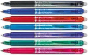 Pilot Pen,Frxn Clicker,7pk,Ast 32509