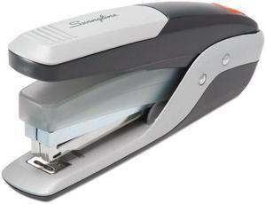 Swingline 50-Sheet 350MD Electric Three-Hole Punch 9/32 Holes Gray 9800350  
