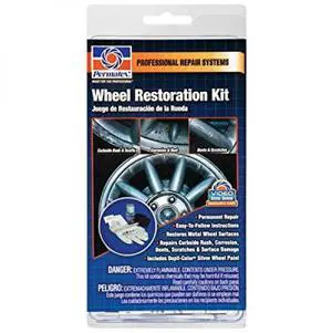 Permatex Wheel Restoration Kit - restores damaged metal wheel surfaces