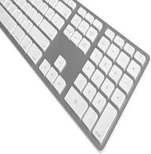 Matias Wireless Bluetooth Aluminum Keyboard - Silver FK418BTS