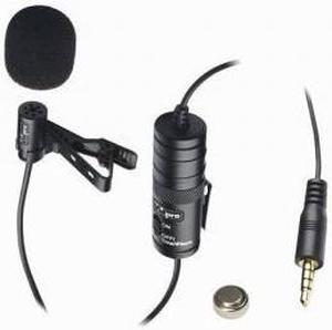 Vidpro XM-L Wired Lavalier microphone - 20' Audio Cable - Transducer type: Electret Condenser FOR Canon VIXIA HF R500 Camcorder