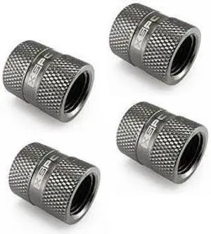 XSPC G1/4 Female to Female Rotary Fitting, Black Chrome, 4-pack XSPC G1/4 Female to Female Rotary Fitting, Black Chrome, 4-pack