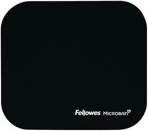 Fellowes Mouse Pad with Microban, Black (5933901)