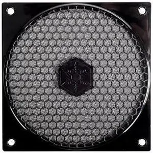 SilverStone 120mm Fan Filter with Grill FF121 (Black)