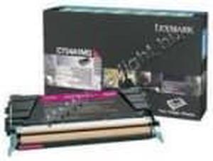 Lexmark Cyan Return Program Toner Cartridge for US Government, 6000 Yield (C734A4CG)