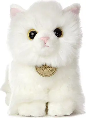 Aurora World Miyoni Angora Kitten Plush, 7.5 Tall