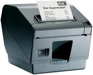 Star Micronics 39442511 TSP743IIU GRAY USB THERMAL CUTTER CABLE AND EXT PS SEPARATE