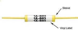 Labelcore Cable Identification Sleeve for 2mm Simplex Fiber Optic Cable