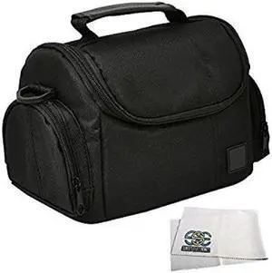 I3ePro Medium Soft Padded Digital SLR Camera Travel Case/Bag with Clip-on Detachable