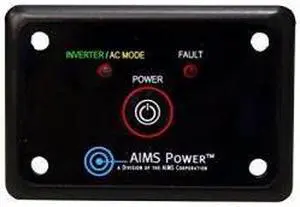 AIMS Power REMOTEHF Flush Mount Power Inverter Remote On/Off Switch
