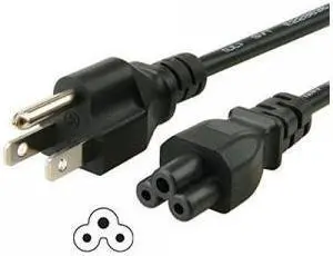 iMBAPrice 3-Slot Mickey Mouse Power Cable - 6 Ft. Ac Laptop Power Cord for Acer/Asus/Compaq/Dell/Gateway/HP/IBM/Lenovo/MSI/Sony/Toshiba Notebook Computer Charger