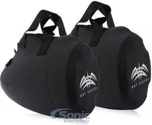 Wet Sounds Suitz-8 - Wake Tower Speaker Covers for REV8 & PRO60 - Black