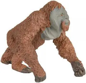 Safari Ltd. Wildlife ? Male Orangutan ? Realistic Hand Painted Toy Figurine Model ? Quality Construction from Phthalate, Lead and BPA Free Materials ? For Ages 3 and Up