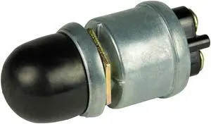 BEP 2-Position SPST Heavy-Duty Push Button Switch - OFF/(ON) - 35 Amp