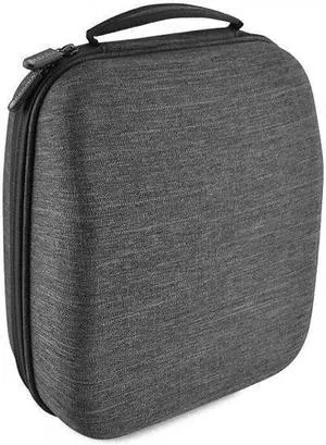 Geekria Shield Case for Large-Sized Over-Ear Headphones, Replacement Protective Hard Shell Travel Carrying Bag with Cable Storage, Compatible with Sennheiser HD599, HD598, AKG K371 (Drak Grey)