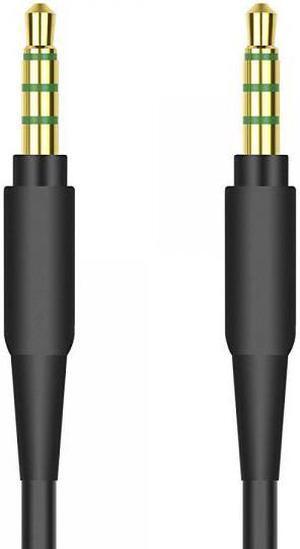 Geekria QuickFit Audio Cable Compatible with Sony WH-1000XM5 1000XM4 1000XM3 XB910N XB900N CH710N CH700N H910N MDR-XB950BT 1AM2 Cable, 3.5mm Aux Replacement Stereo Cord (4 ft / 1.2 m)