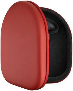 Geekria UltraShell Headphones Case for Sony MDRXB950BT, Bose QC35 and More / Hard Shell Carrying Case / Headset Protective Travel Bag with Space for Cable, AMP, iPod, Parts and Accessories (Red)