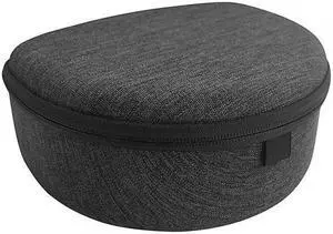 Geekria Shield Headphones Case Compatible with Skullcandy Crusher ANC, Crusher Evo, Hesh Evo, Hesh ANC Case, Replacement Hard Shell Travel Carrying Bag with Cable Storage (Drak Grey)