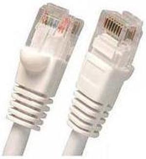 iMBAPrice (2 Pack) Ethernet Cable, CAT5e - 25 Ft White - Male to Male Connectors for Base-T Networks