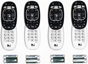 4 Pack - DIRECTV RC73 IR/RF Remote Control