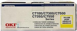 Okidata 41963001 Toner (Type C4), 10000 Page-Yield, Yellow