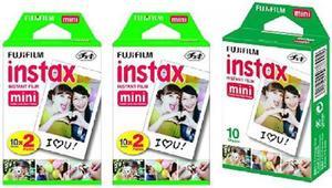 Fujifilm Instax Mini Instant Film 5 Pack BUNDLE Includes Qty 2 Instax Mini Twin 10 Sheets x 2 packs  40 Sheets  Instax Mini Single 10 Sheets Total 50 Pictures