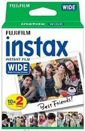 Fuji Wide Instant Color Film Instax for 200/210 Cameras - 2 Twin Packs - 40 P...