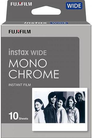 Fujifilm Instax Wide Monochrome Film, White (16564101)