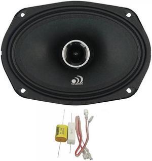 Massive Audio P69X - 6x9", 280 Watts Max / 140w RMS, 4 Ohm, PX Series, Pro Audio Coaxial Car Audio Speaker System (Sold as each)