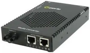 Perle 05083074 S-1110DPP-S2ST40 POE+ MED CVTR (2)10/100/1000T-1000EX 40KM 2ST