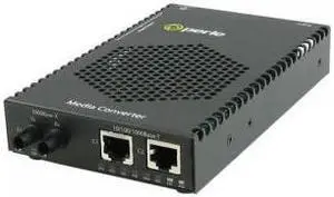 Perle 05083034 S-1110DPP-M2ST05 POE+ MED CVTR (2)10/100/1000T-1000SX 550M 2ST