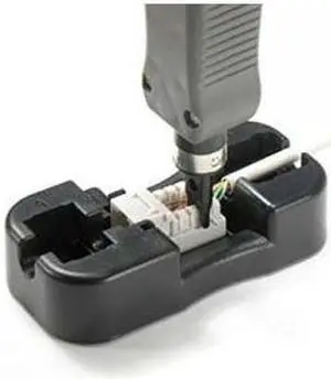 iMBAPrice Universal Cat6/Cat5e/RJ11/12 Keystone Jack Punch Down Stand