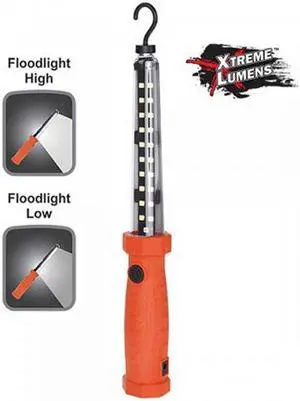 Xtreme LumensTM Rechargeable Multi-Purpose LED Work Light - Red - Lot of 2