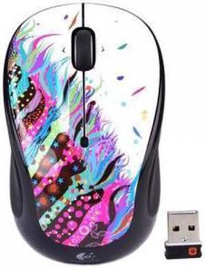 Logitech Wireless Ambidextrous Optical USB Mouse Black (910-006828/3803)