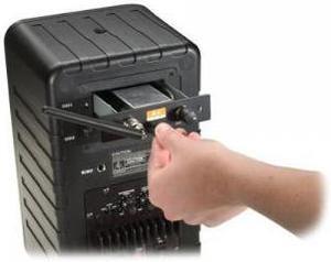Azden APS-VR VHF Modular Plug-In Wireless Receiver for APS Speakers, A3 #APSVR