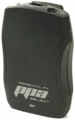 Williams Sound PPA R37N PPA Select FM Receiver with Belt Clip Fits with PPA T46, PPA T45, PPA T45NET and PPA T27 transmitters, Seek-button access to all 17 wideband frequencies in the 72-76 MHz bandwi
