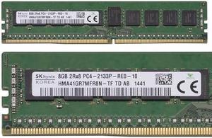 Hynix HMA41GR7MFR4N-TF 8GB DDR4 PC4-17000 2133MHz ECC REG CL15 Samsung Chip Server Memory