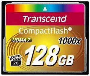 Transcend 128GB Compact Flash Memory Card 1000x (TS128GCF1000)