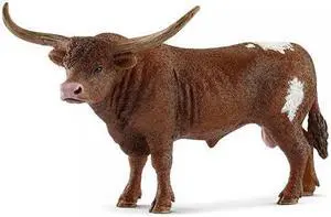 Schleich Texas Longhorn Bull Toy Figurine
