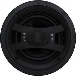 Earthquake Sound ECS6.5 Edgeless Series In-Ceiling Speakers (Black, Pair)