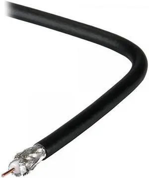 Belden 1694A RG-6/U Coaxial Cable for Audio and Video 18 AWG Copper Conductor 75 Ohm 500 ft. USA