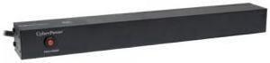 CyberPower PDU15B8R Basic PDU, 100-125V/15A, 8 Outlets, 1U Rackmount