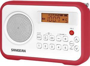 Sangean Portable AM/FM Radios, Black, PR-D6BK