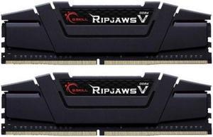 G.SKILL 32GB (2 x 16GB) Ripjaws V Series DDR4 PC4-25600 3200MHz for Intel Z170 Platform Desktop Memory Model F4-3200C16D-32GVK